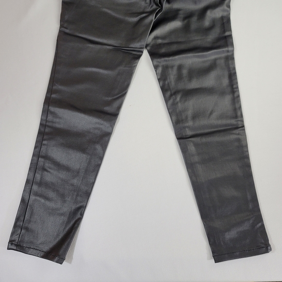 Social Standard By Sanctuary Ankle Skinny Coated Pants Sz 6 - Picture 12 of 13